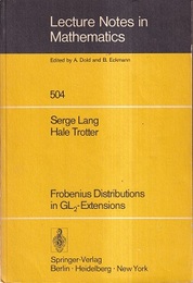 Frobenius Distributions in Gl2-Extensions Distribution of Frobenius Automorphisms in Gl2-Extensions of the Rational Numbers 