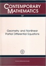 Geometry and Nonlinear Partial Differential Equations Proceedings of the AMS Special Session held March 23-24, 1990 