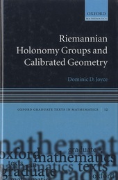 Riemannian Holonomy Groups and Calibrated Geometry (Hard)  