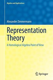 Representation Theory : A Homological Algebra Point of View  