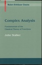 Complex Analysis (Soft) Fundamentals of the Classical Theory of Functions 