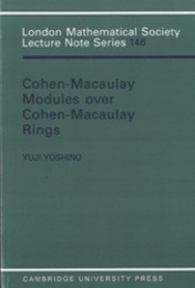 Cohen-Macaulay Modules over Cohen-Macaulay Rings  