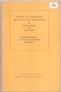 Topics in Algebraic and Analytic Geometry (Soft) Preliminary Informal Notes of Univ. Courses and Seminars in Mathematics 