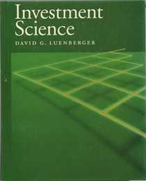 Investment Science : 1st Edition (Hard) (英) 金融工学入門 