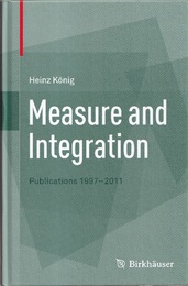 Measure and Integration : Publications 1997-2011 (Hard)  