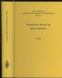 Perturbation Theory for Linear Operators : 1st Edition (Hard) (英) 線形作用素の摂動論（行列の摂動） 