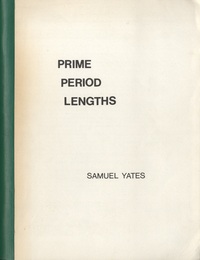 Prime period lengths  