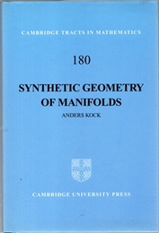 Synthetic Geometry of Manifolds  