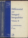 Differential and Integral Inequalities : Theory and Applications : Vol. 2 Functional、 Partial、 Abstract、 and Complex Differential Equations 