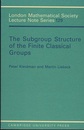 The Subgroup Structure of the Finite Classical Groups  