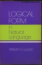 Logical Form In Natural Language (Soft)  
