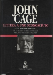 John Cage Lettera a uno sconosciuto 