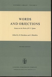 Words and Objections : Essays on the Work of W.V.Quine : Revised Edition (Soft)  
