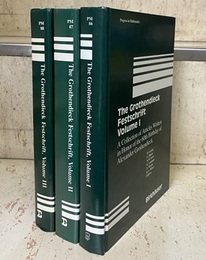 The Grothendieck Festschrift : Vol.1-3 (Hard) A Collection of Articles Written in Honor of the 60th Birthday of Alexander Grothendieck (洋) グロタンディーク還暦記念論文集