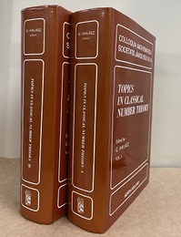 Topics in Classical Number Theory : Vol. 1-2  