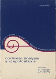Nonlinear Analysis and Applications  