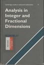 Analysis in Integer and Fractional Dimensions  