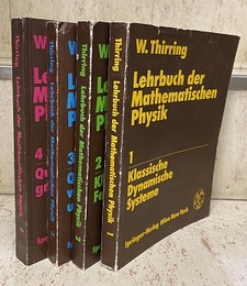 Lehrbuch der Mathematischen Physik : Bd. 1-4 (1. Auf.) (1)klassische Dynamische Systeme (2)klassische Feldtheorie (3)Quantenmechanik von Atomen und Molekulen (4)Quantenmechanik grosser Systeme