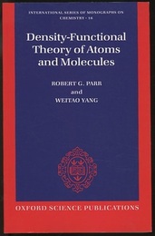 Density-Functional Theory of Atoms and Molecules (Soft) (英) 原子・分子の密度汎関数法 