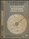 A Course of Modern Analysis : 4th Edition (Soft)  