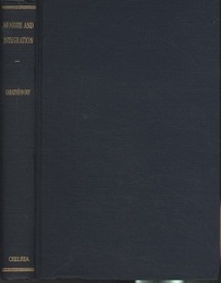 Algebraic Theory of Measure and Integration : 1st English Edition  