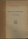 Melanges de Mathematiques et de Physique  