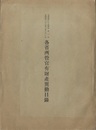 各省所管官有財産異動目録　自明治25年4月1日至明治26年3月31日  
