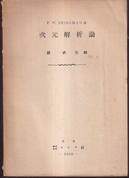 次元解析論  