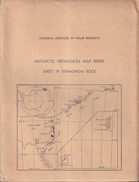 Antarctic Geological Map Series Sheet 19 Tenmondai Rock  