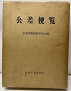 公差便覧  