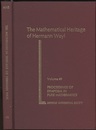 Mathematical Heritage of Hermann Weyl (Hard)  