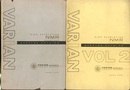High resolution NMR spectra catalog : Vol. 1-2 Varian Instrument Division 