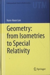 Geometry : from Isometries to Special Relativity (Hard)  