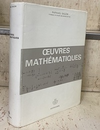 Raphael Salem : Oeuvres Mathematiques (洋) ラファエル・サレム数学著作集 