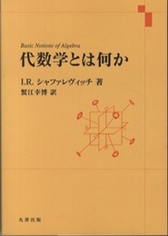 代数学とは何か  