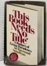 This Book Needs No Title A Budget of Living Paradoxes 