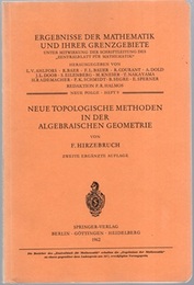 Neue Topologische Methoden in der Algebraischen Geometrie : 2. Auf. (2nd Edition)  