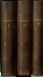 Die Naturgeschichte des Cajus Plinius Secundus : Vol. 1-3 Ins Deutsche übersetzt und mit Anmerkungen versehen 