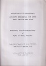 Antarctic Geological Map Series Sheet 8 Kjuka and Telen  