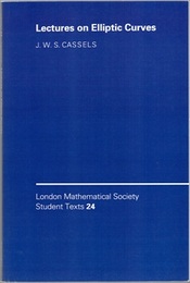 Lectures on Elliptic Curves (英) 楕円曲線入門 