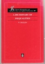 A Dictionary of Inequalities  