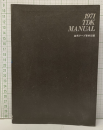 1971 TDK  MANUAL  