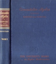 Commutative Algebra : Vol.1 (Hard)  