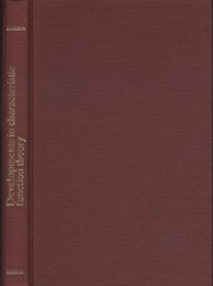 Developments in Characteristic Function Theory  