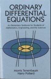 Ordinary Differential Equations An Elementary Textbook for Students of Mathematics Engineering and the Sciences 