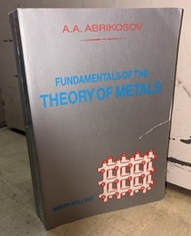 Fundamentals of the Theory of Metals (Soft) (英) 金属物理学の基礎 