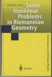 Some Nonlinear Problems in Riemannian Geometry (Hard)  