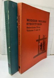 Modern Welded Structures Vols,1-3（1-2合本）  