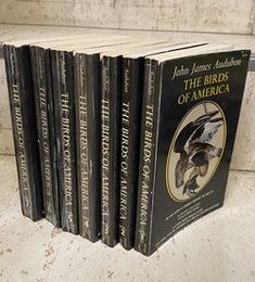 John James Audubon : The Birds of America : 7-Vols. Set The 1st reprint of Audubon's Important Text since 1871 (英) オーデュボン：アメリカの鳥類