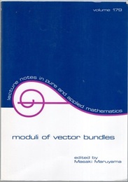 Moduli of Vector Bundles  